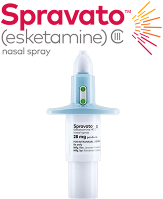 spravato esketamine nasal spray treatment for depression